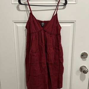 American Eagle Red Strappy Dress